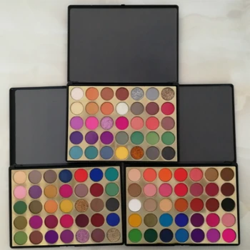 

Hot Waterproof Makeup eyeshadow eye shadow palette 35 colors Pumpkin color Matte and Shimmer eye shadow pressed glitter palettes
