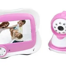 Цифровая беспроводная видеоняня с детектором температуры и дисплеем в режиме реального времени в ЖК-мониторе, музыкальном проигрывателе