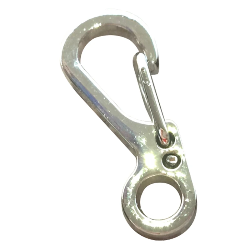 Алюминиевый сплав Карабин d-кольцо брелок для ключей с карабином Кемпинг брелок защелкивающийся крюк комплект для наружного путешествия инструмент