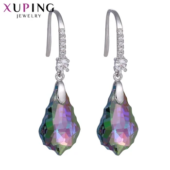 

11.11 Deals Xuping Fashion Earrings High Quality Crystals from Swarovski Color Plated Charm Design for Women Gift M23-92538