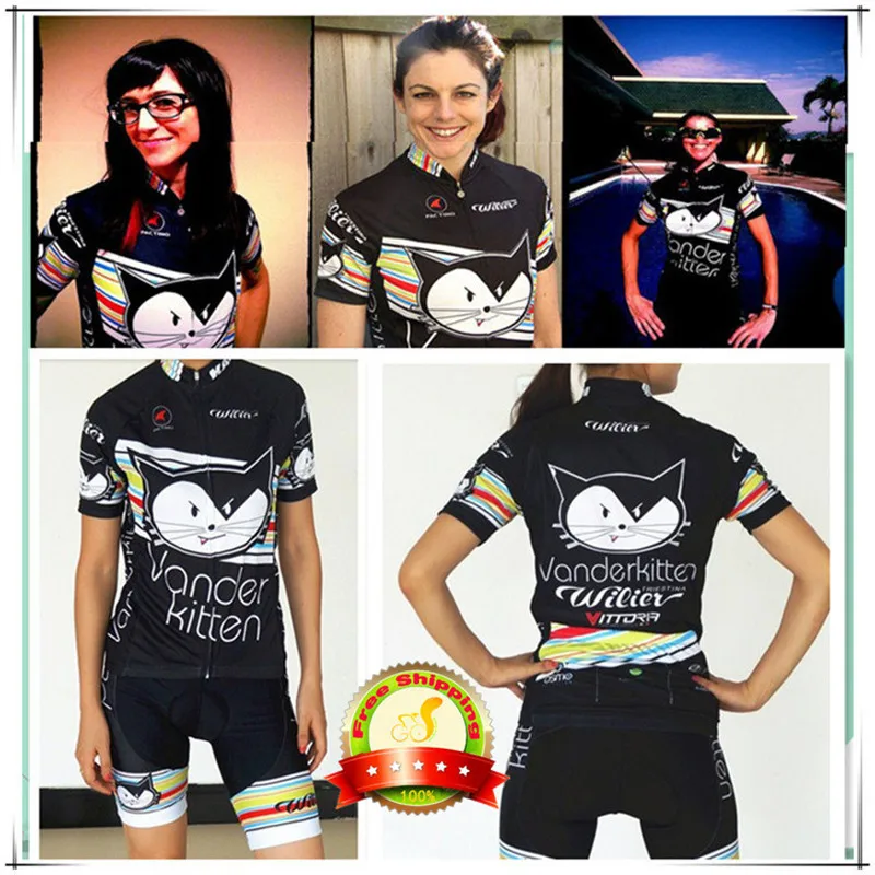 vanderkitten cycling jersey women clothes 2015 feminina bike cycling clothing maillot ciclismo 