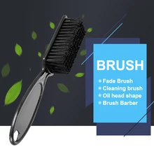 Щетка для выцветания, расческа, ножницы, щетка для чистки парикмахерской, винтажная масляная голова в форме резьбы, щетка для чистки