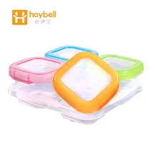 Ребенок Еда контейнер для хранения ювелирных изделий для детских бутылочек, прозрачная коробка для Еда контейнер 4 шт./компл. Еда Класс PP