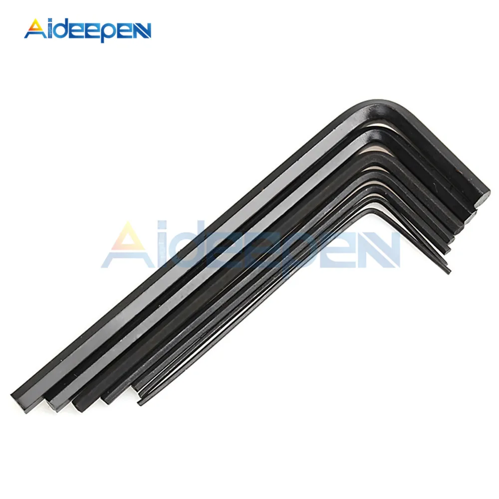 0.7mm-3mm Mini Micro Hexagon Wrench Set 7 Pcs/Set Hex Allen Key Wrench Screwdriver Tool Kit hexagon wrench set
