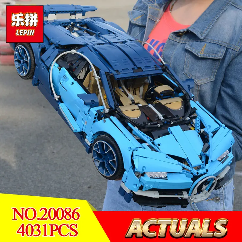

Lepin 20086 Technic Series Supercar Building Blocks Bricks Educational Toys Compatible 42083 to Boy Model hristmas gift