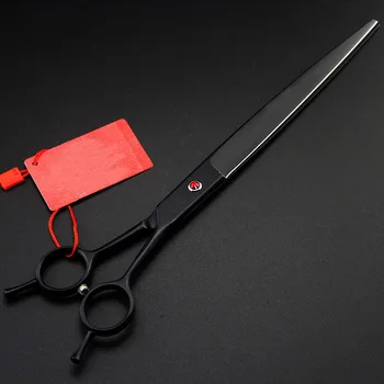 

9inch Pet Shears for Dogs Cats Shears Clippers Beauty Cutting Black Two-tailed Shears Machete This Goods for Pets