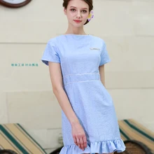 Новое поступление, летний женский спа косметик, рабочая одежда, униформа для салона красоты, хирургическое больничное платье, комбинезоны, облегающее медицинское платье