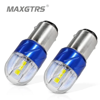 

2x S25 1157 P21/5W 21W BAY15D 3030 LED Light Bulb Car Reverse Backup Brake Light Turn Parking Signal Light White/Amber/Red