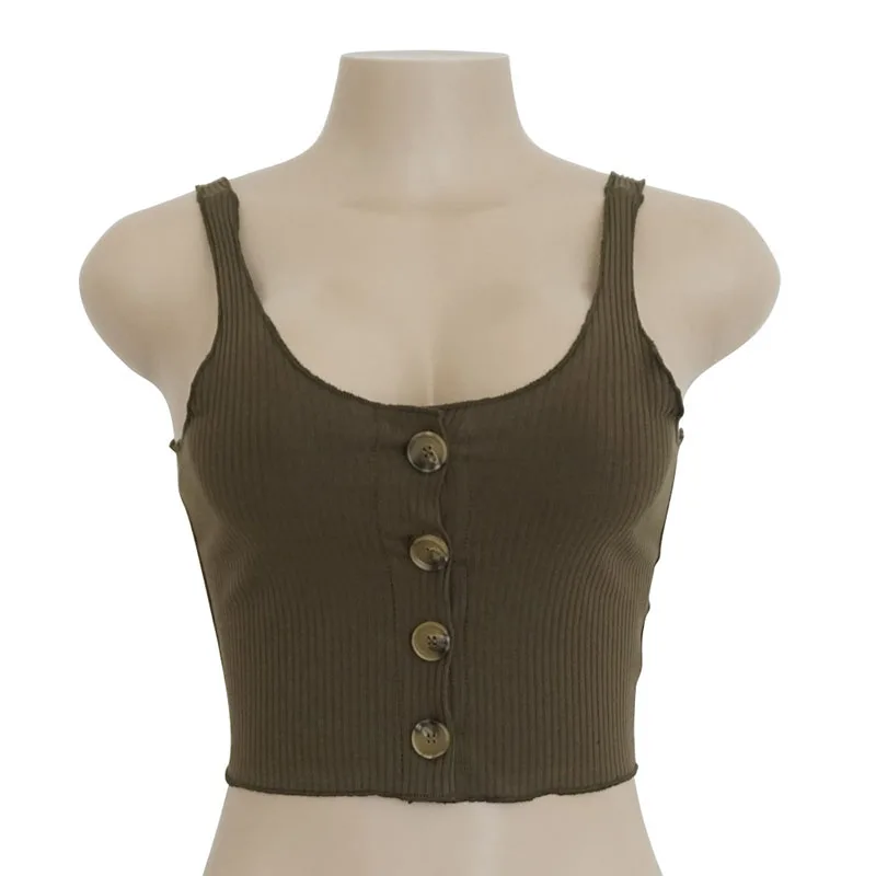 Women-Fashion-Sexy-Short-Sleeve-Crop-Top-Button-Solid-Color-Short-Section-Camisole-Casual-Wild-Jacket-Slim-Short-Shirt-TP0032 (12)