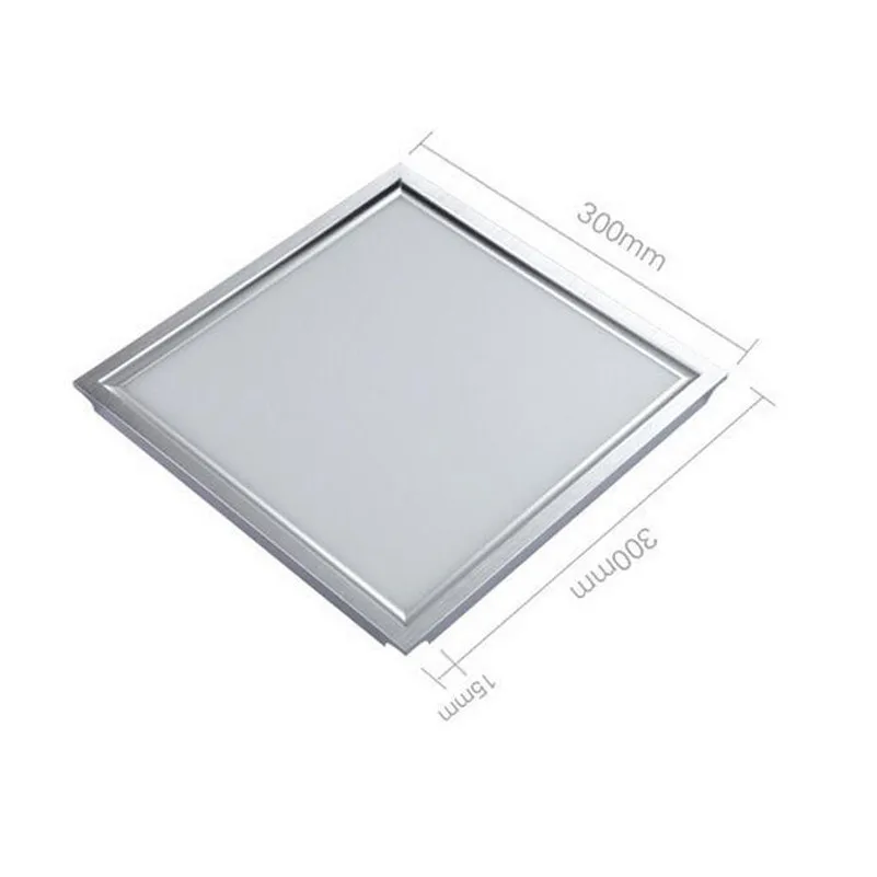 8W 12W 18W LED panel light 300x300 square lampada high bright indoor ceiling lamp white/warm white waterproof led driver DA