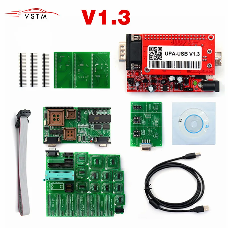 UPA USB UPAUSB программатор с полным адаптером V1.3 ECU Чип Tunning OBD2 диагностический