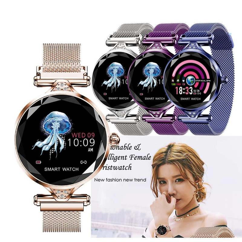 NEW Fashion H1 Smart Watch for Women Blood Pressure Sport Smart Bracelet Watch Pedometer Heart Rate Watch Lady Fitness Tracker