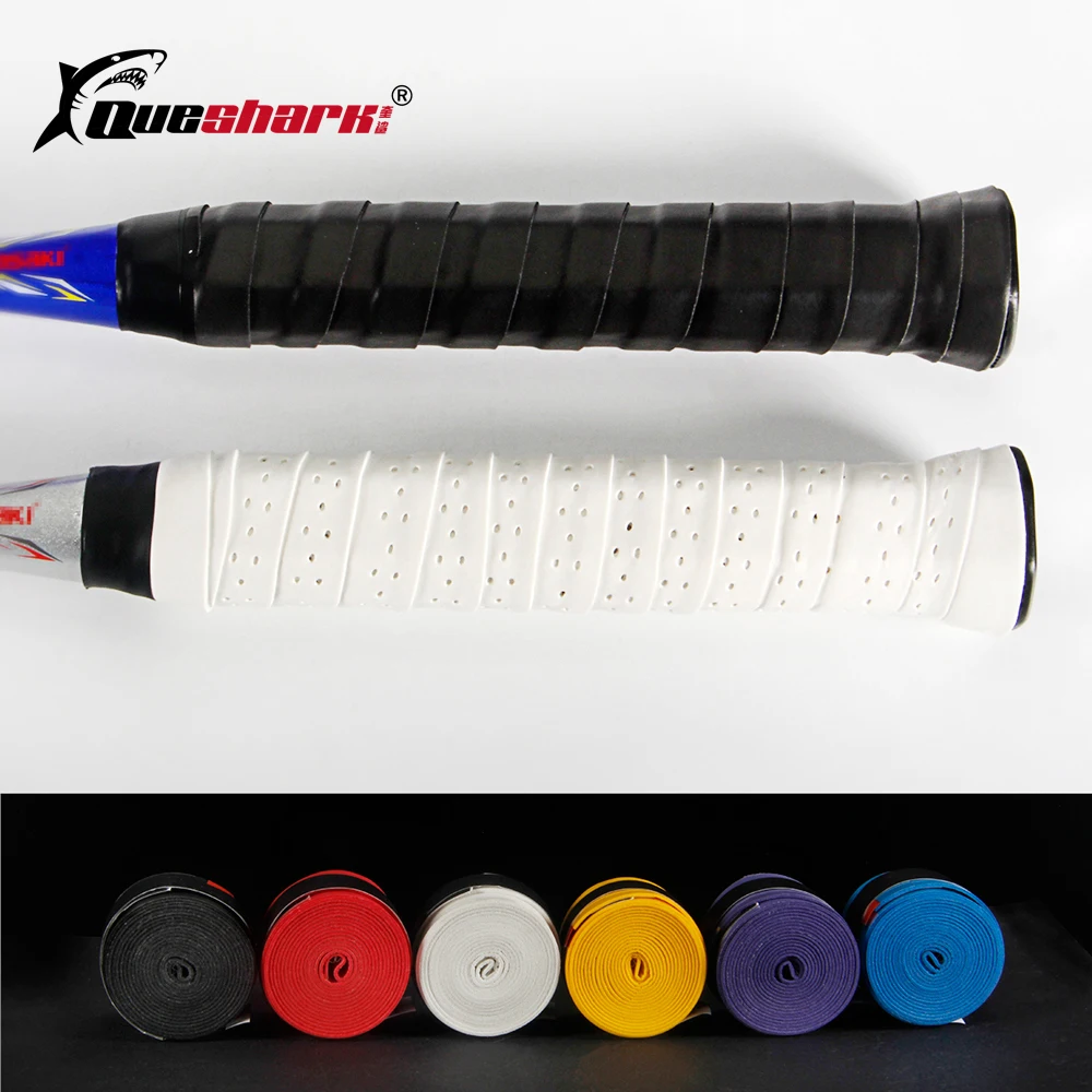 10 قطعة الملونة المغلفة تنس Overgrips الريشة القبضات تنفس تنس مضرب أشرطة الصيد قضيب العصابات