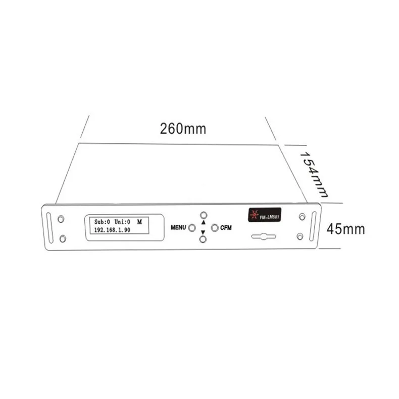 On line контроль выключения управления 4*512 пикселей DMX512 светодиодный контроллер