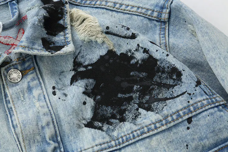 Graffiti Denim Jackets 3