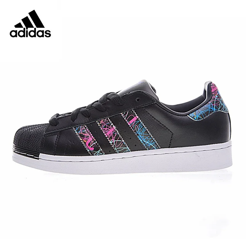 

Adidas SUPERSTAR Men's Skateboarding Shoes , Black, Non-slip, Lightweight, Breathable, Abrasion Resistant AQ5648