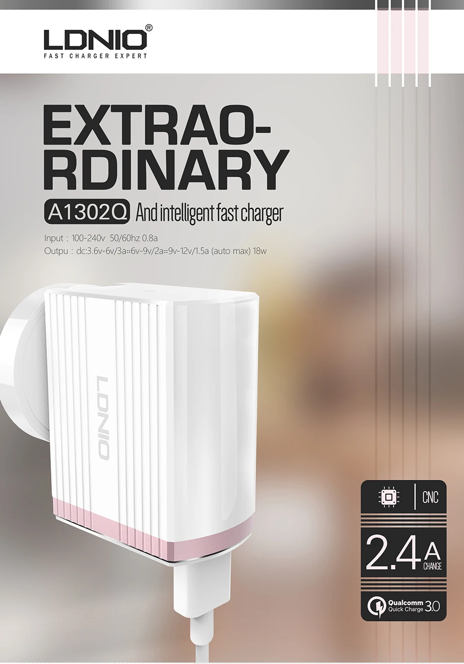 LDNIO Wall charger (1)