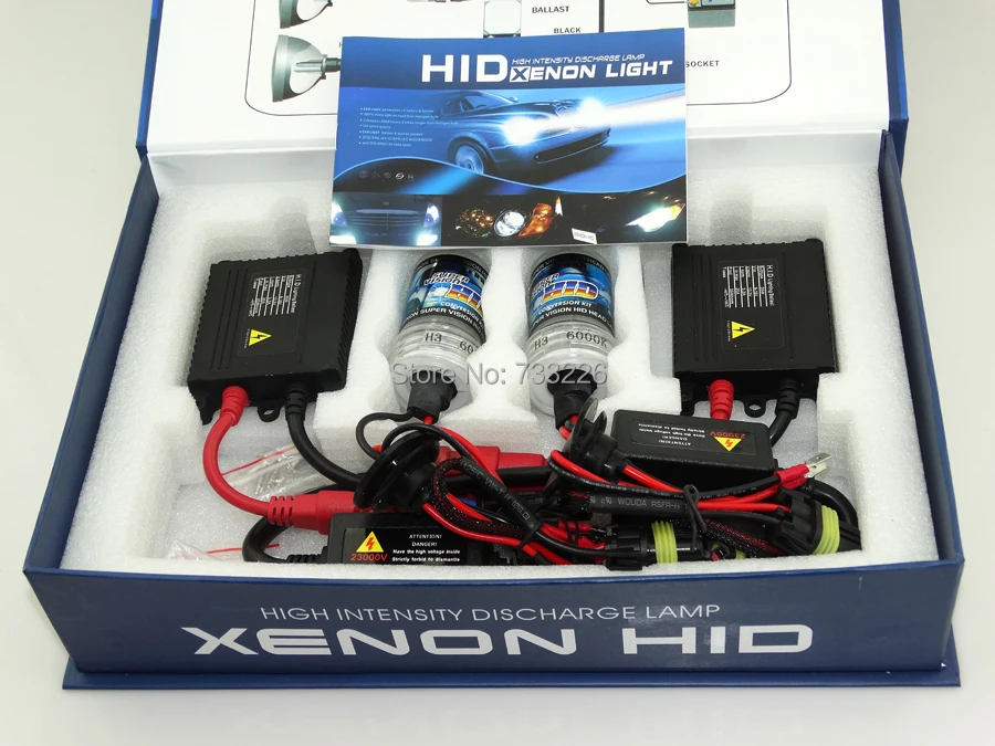 

Factory Promotion id xenon canbus  h3  12v 55w 5000K 6000K 8000K 10000K canbus xenon kit Free Shipping