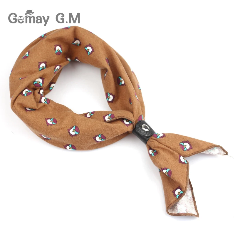 Floral Scarf Men Women Fashion Print Mens Scarves Autumn Winter Cotton Scarf Casual Pocket Square for Party Gifts Adult Wrap mens scarf for summer