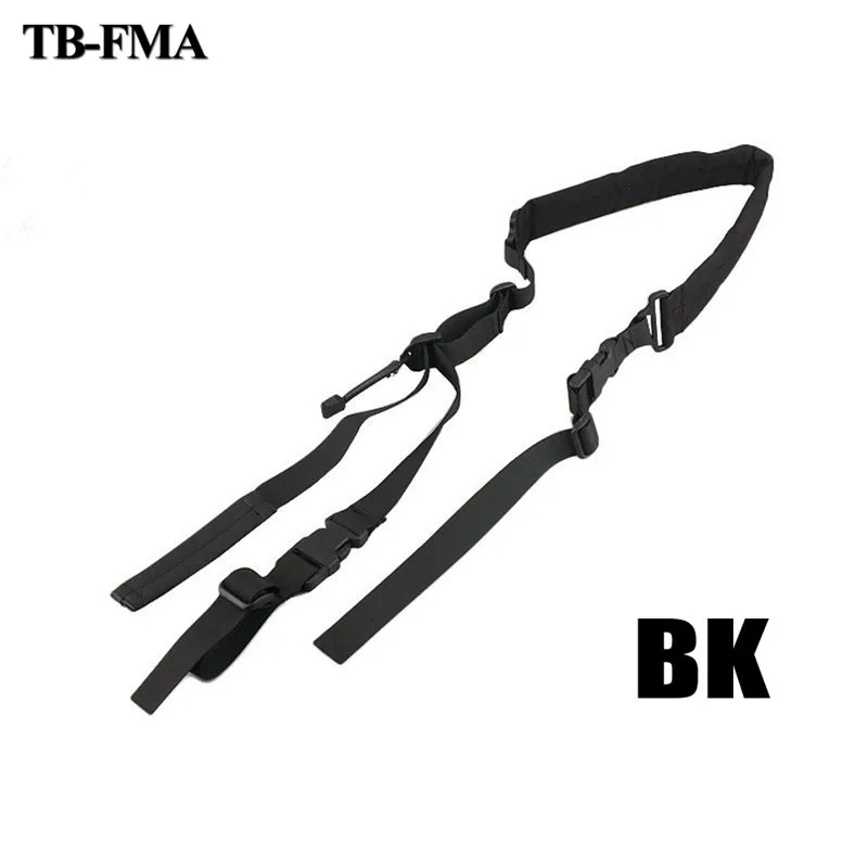 

TB-FMA IPSC Tactical Military Quick Adjust 2 Point Sling for Airsoft Gun Army Gear Paintball Hunting Strap Black Free Shipping