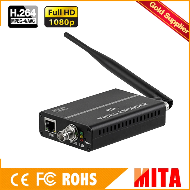 HD H.264 SDI video encoder WiFi for Live Streaming with