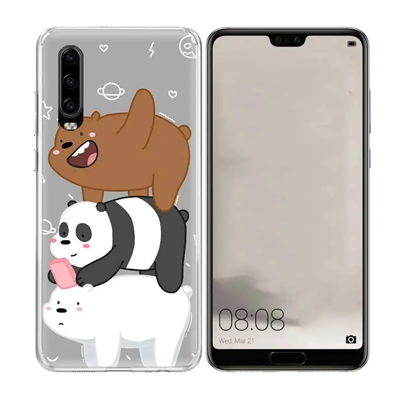 Мы вся правда о медведях специальный мягкий чехол для телефона huawei P30 P20 Коврики 20