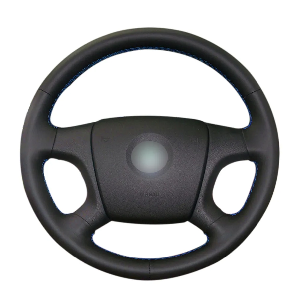 

Hand-stitched PU Artificial Leather Steering Wheel Cover for Old Skoda Octavia 2005-2009 Fabia 2005-2010