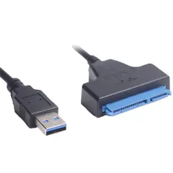 Noyokere Лидер продаж USB 3.0 на SATA адаптер конвертер кабель 22pin SATAIII к USB3, 0 адаптеры для 2.5 "SATA HDD SSD