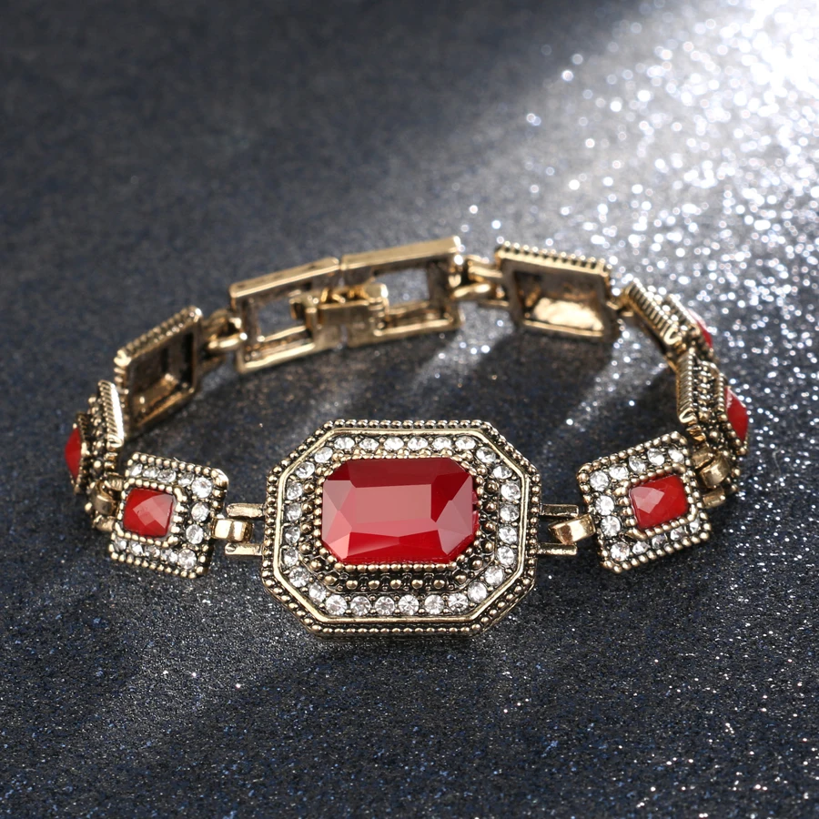 Crystal Bracelet For Women Gold Color