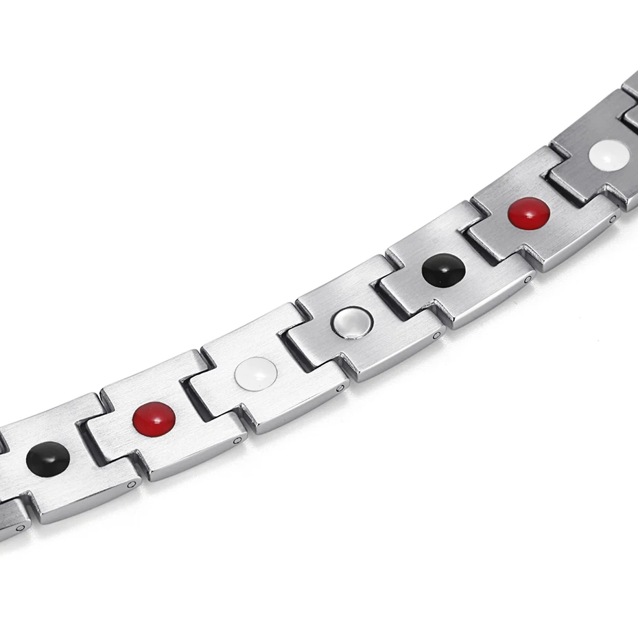 Energy Therapy Stainless Steel Bracelet  (11)