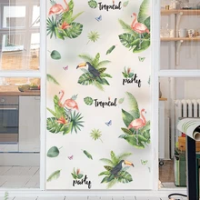 60*200 см без клея оконная пленка декоративные витражи статический цепляются Стекло конфиденциальности наклейки целлофан Home Decor Ванная комната XK69