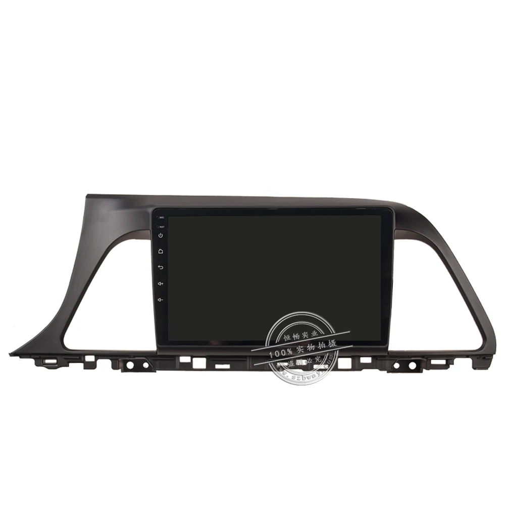 Sale HACTIVOL 9" 1024*600 Quadcore android 8.1 car radio for Hyundai Sonata 9th 2016 car DVD player GPS Navi wifi bluetooth 4