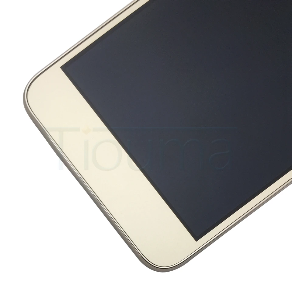 Huawei GR3  LCD Display With Frame gold (4)