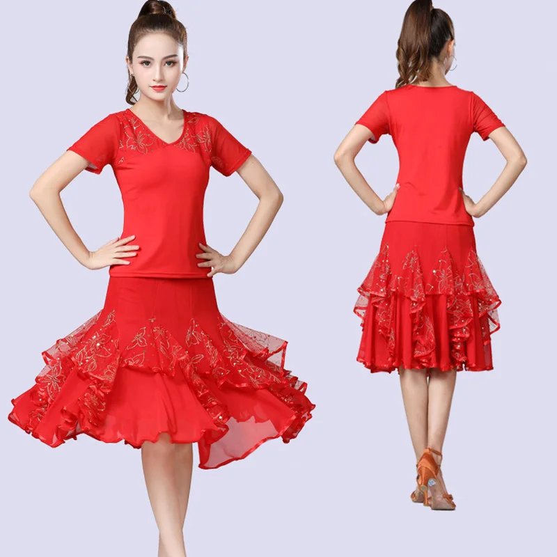 Women Ballroom Dresses Modern Standard Dance Wear Waltz Performance Dance Costume Ballroom Dance Competition Dresses