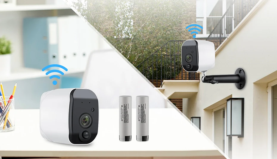 IP камера наружная водонепроницаемая 1080P 2 4 ГГц Wi Fi МП|Камеры видеонаблюдения| |
