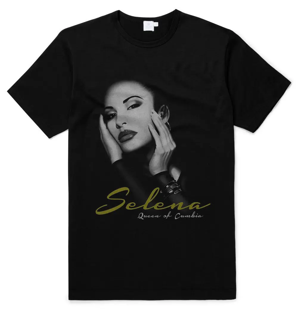 Selena Quintanilla queen of Cumbia Como La Flor черная футболка мужская одежда плюс размер Топ тройник