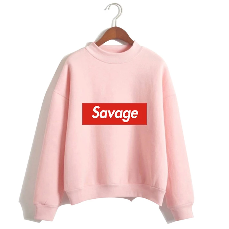 sudadera savage rosa niño