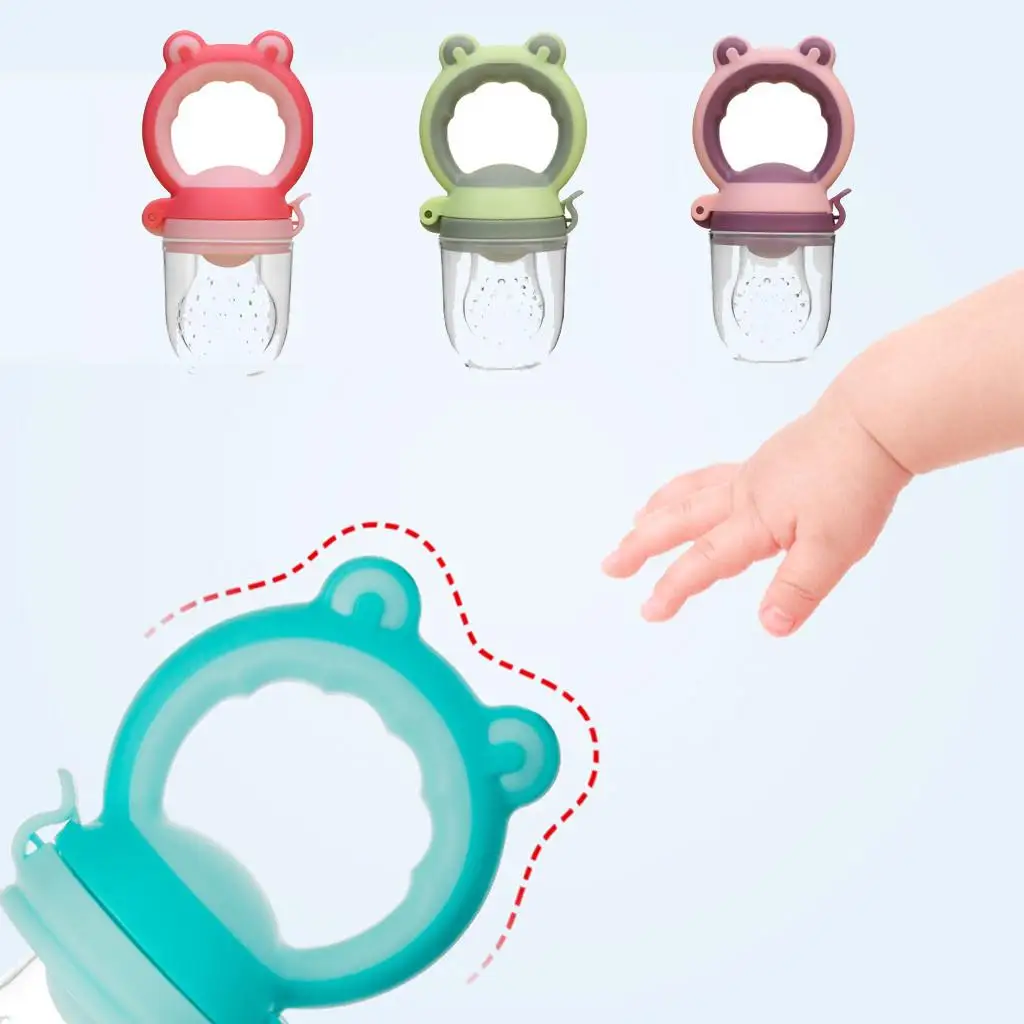 

Fresh Food Nibbler Silicone Baby Pacifier Infant Fruit Pacifier Feeder Toddler Dummy Baby Feeding Pacifier Newborn Nipple Tetine