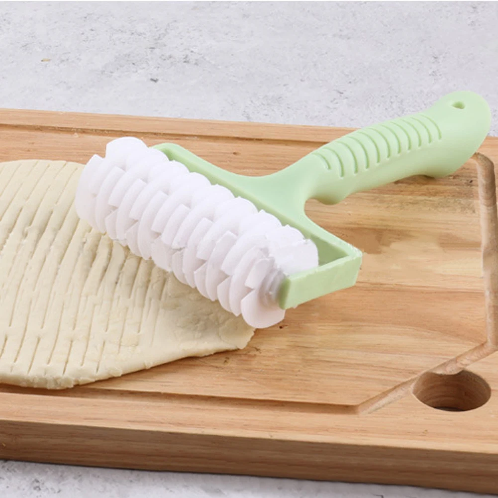 

Mesh Modeling Practical Pizza Slicer Bread Knife Kitchen Manual Pie Baking Tools Dough Roller Cutter Cake Decoration Lattice DIY