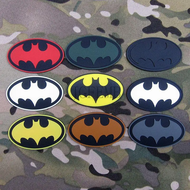 

Super hero Batman Tactical military morale 3D PVC patch