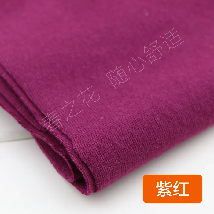Buulqo 20x100 см 1x1 эластичная хлопковая трикотажная манжета из ткани для шитья одежды своими руками аксессуары ткань - Цвет: see chart