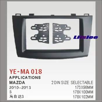 

Car Radio Frame Audio ABS Fascia Frame For Mazda 3 2010-2013 2 DIN CD DVD Panel Dash Board Kit / Refitting DVD GPS NAV