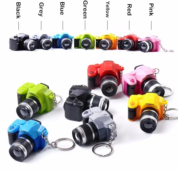 Fancy&Fantasy Creative camera Led keychains With sound LED Flashlight Key chain Fancy toy Key Ring Amazing gift Keychain ZKDF - Image 4