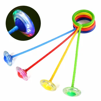 

Funny Outdoor Flashing Jumping Interesting Toy for Kids Sport Movement Ankle Skip Color Rotating Toys Dropshipping