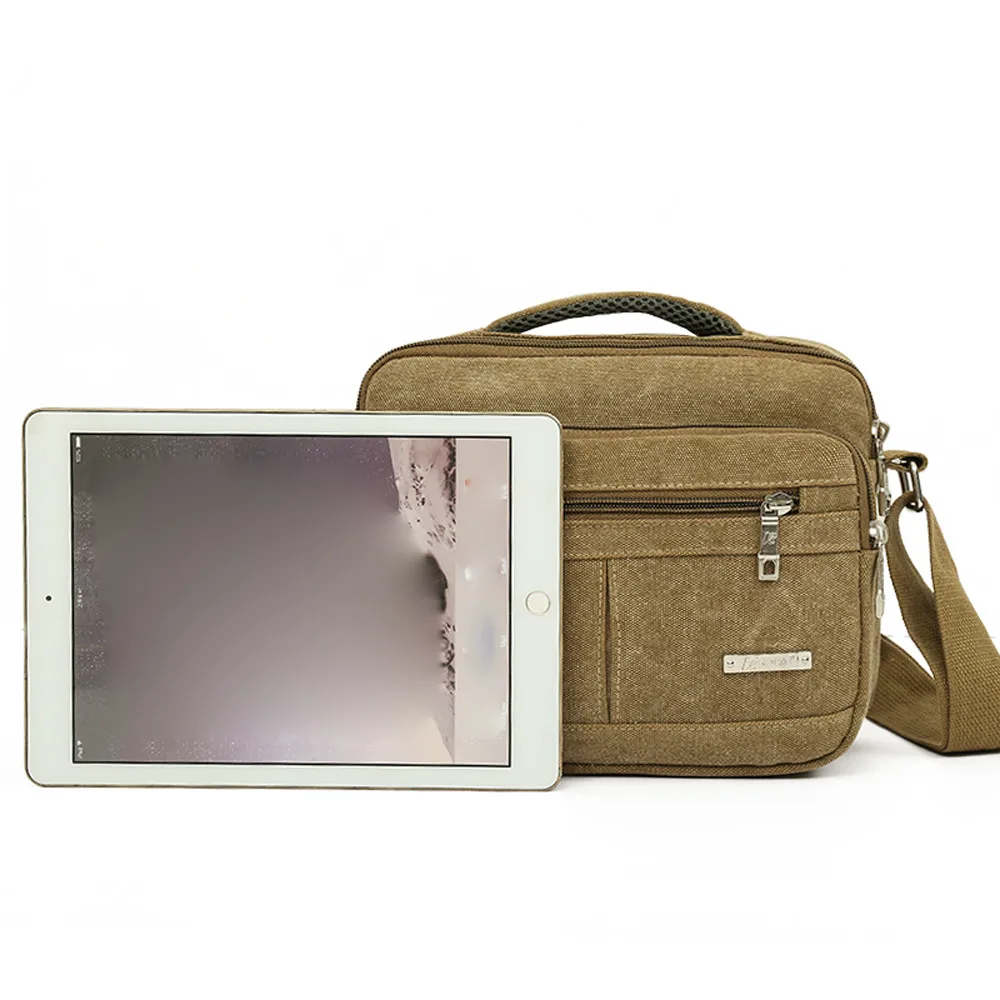 الرجال قماش حقيبة العلامة التجارية 2018 متعددة الوظائف عارضة السفر Crossbody أكياس خمر الصلبة سستة الرجال رسول مقبض كيس رئيسي الرجال قماش حقيبة العلامة التجارية 2018 متعددة الوظائف عارضة السفر Crossbody أكياس خمر الصلبة سستة الرجال رسول مقبض كيس رئيسي