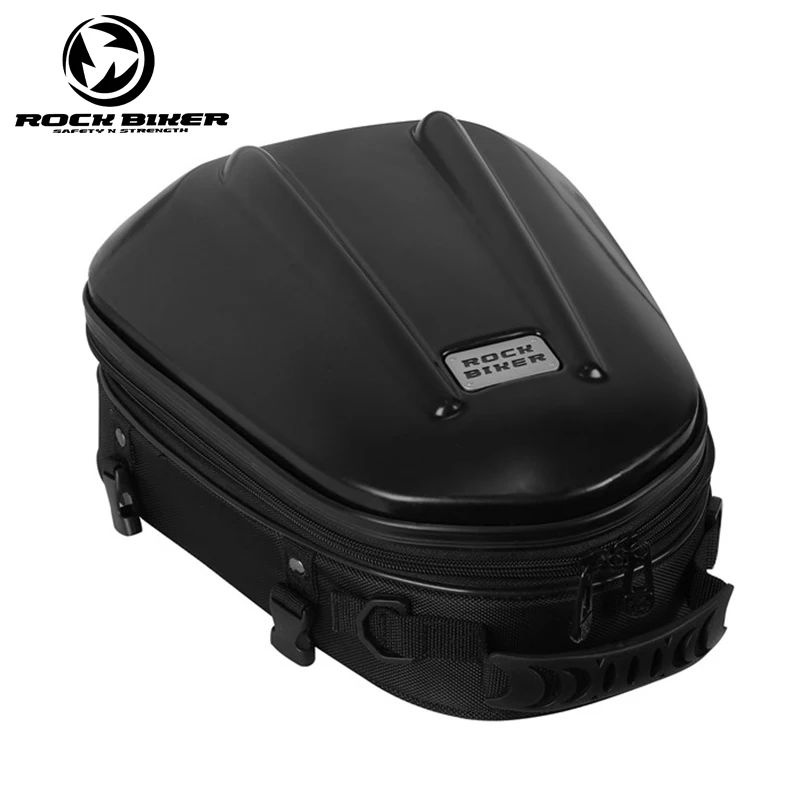 

ROCK BIKER Motorcycle Rear bag Black Touring Alforjas Para Saddle Bags Motocross Waterproof Tail Bag Dain Motorbike Travel