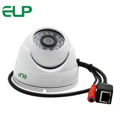 Elp 1080 P H.264 Onvif P2P CCTV сети ip мини Камера Full HD купольная Камера с ИК-светодиодов для ночного видения