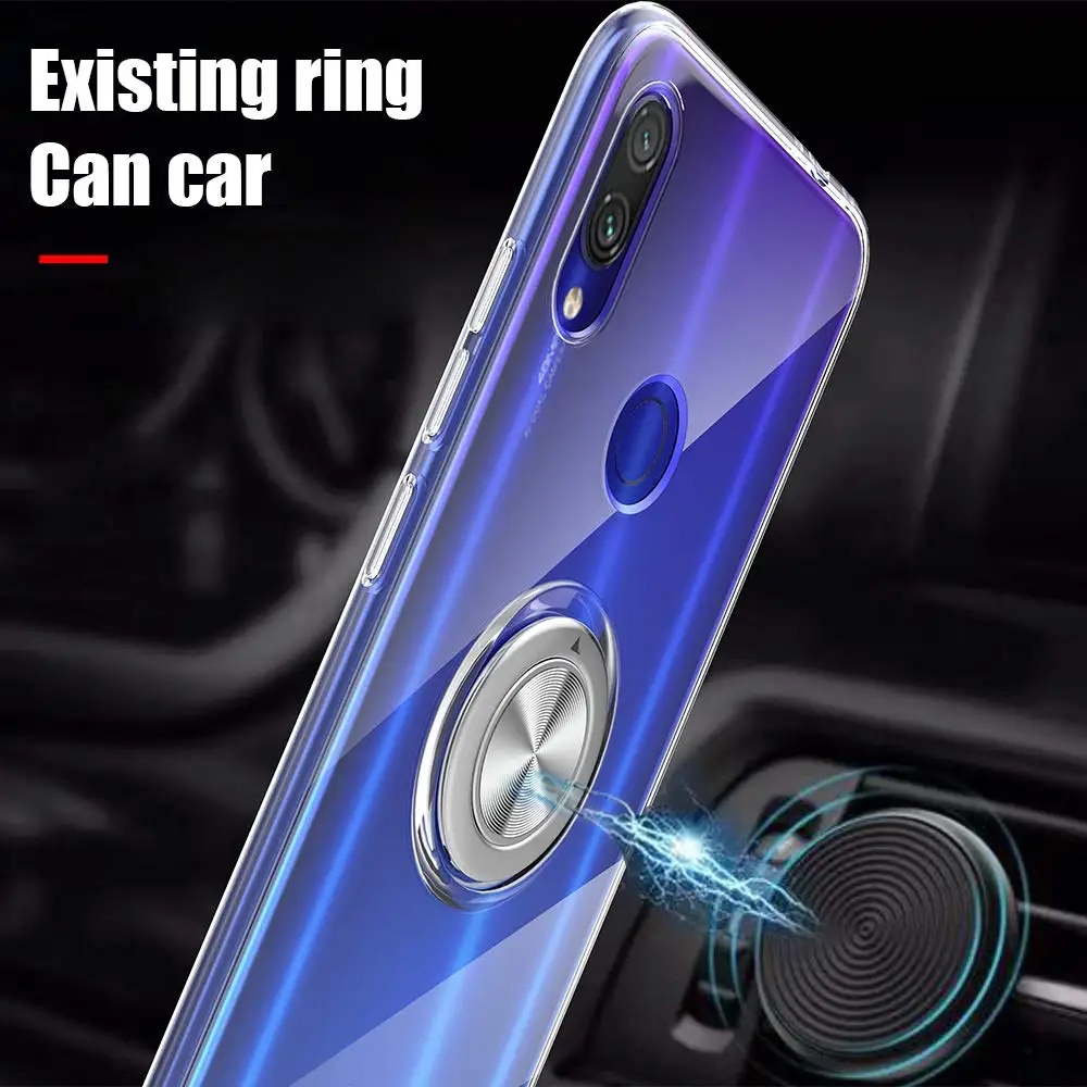 Чехол Magentic для Redmi NOTE7 Pro Xiaomi Mi9 чехол телефона прозрачный мягкий из ТПУ Для 9