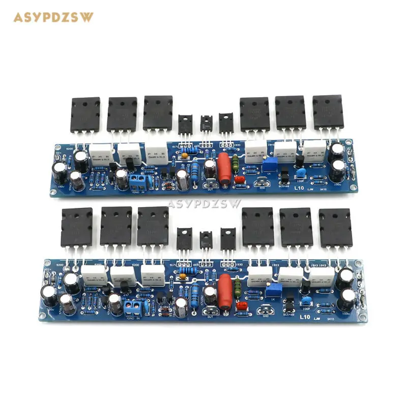 2 Channel L10 Power amplifier finished board Transistor amplifier board