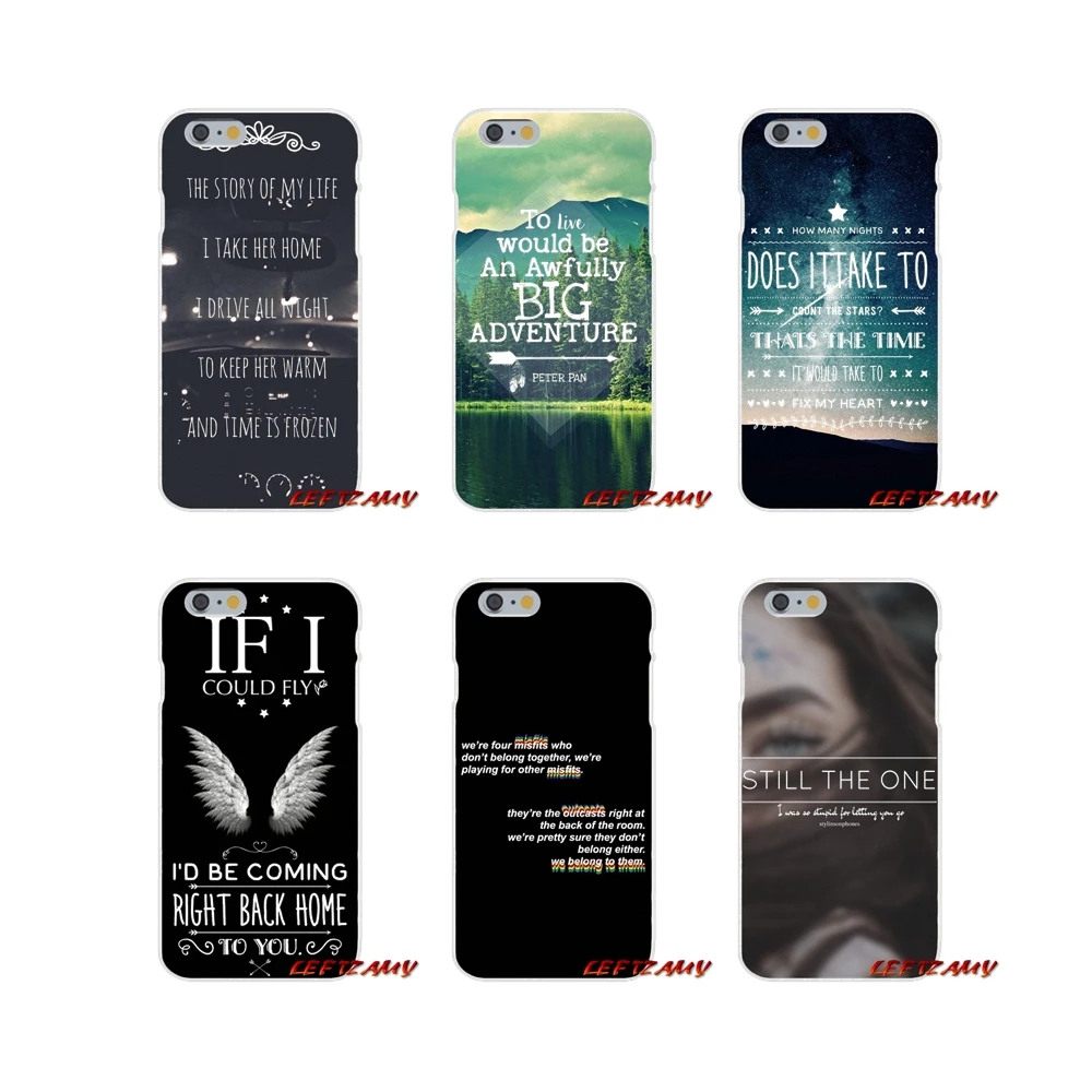 

Accessories Phone Cases Covers For Samsung Galaxy A3 A5 A7 J1 J2 J3 J5 J7 2015 2016 2017 One Direction Lyrics Quote